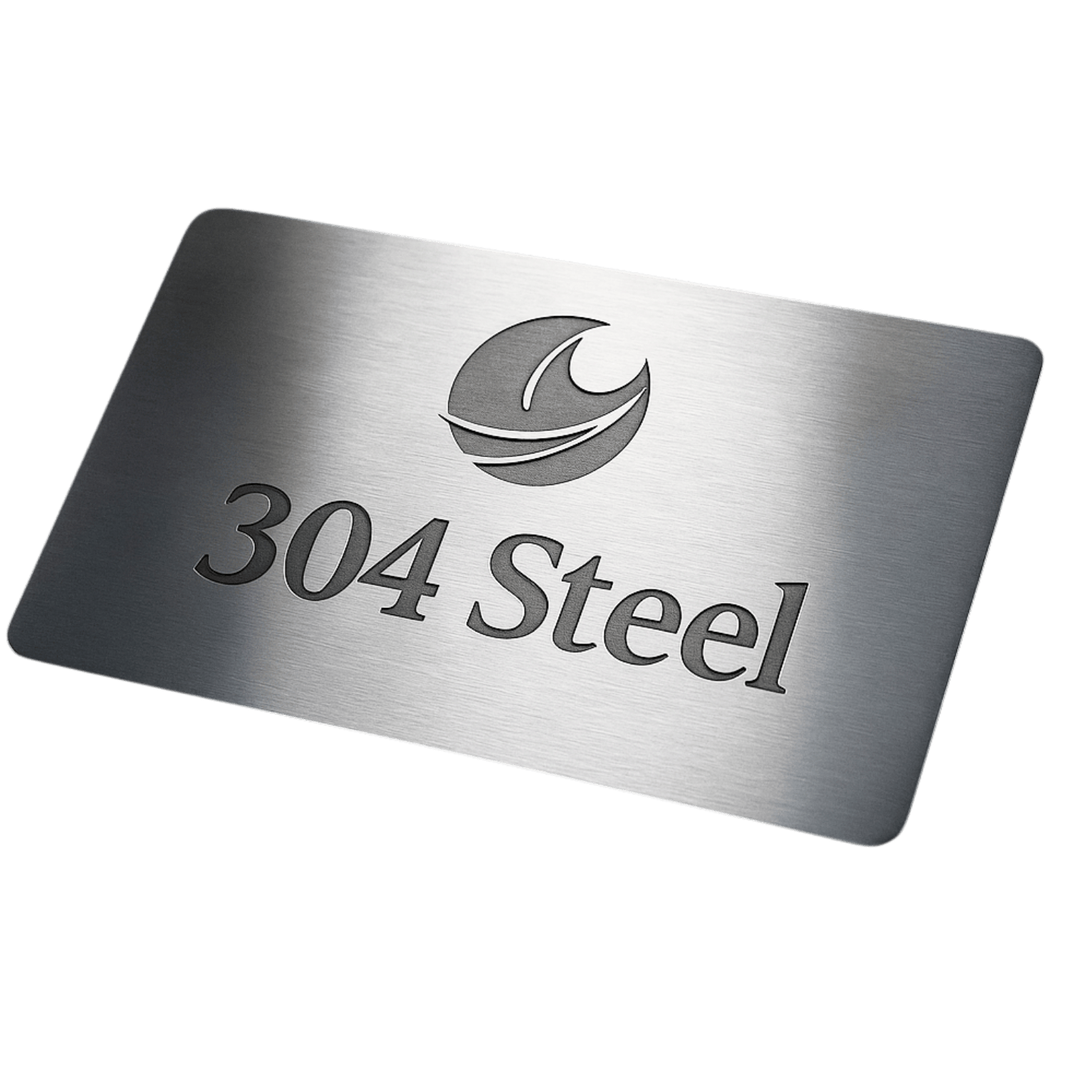 Brushed Silver NFC Card